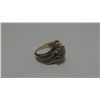 Image 2 : 14kt Gold and Diamond Cluster Ring
