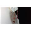 Image 2 : 14kt Gold and Genuine Ruby Drop Style Earrings (Insurance Replacement Value $1,825)