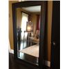 Image 1 : Large Framed Beveled Mirror (70" X 40")