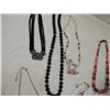 Image 2 : BOX LOT ASSORTED BEADED VINTAGE & NEW NECKLACES