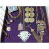 Image 2 : BOX LOT ASSORTED GOLDTONE NECKLACES