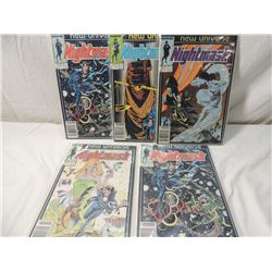 LOT 5 NIGHTMASK COMICS