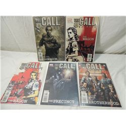 LOT 5 THE CALL OF DUTY COMICS