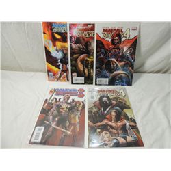 5 MARVEL ZOMBIES COMICS. 1-4 MARVEL ZOMBIES4