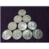 Image 1 : LOT 10 HALF DOLLAR COINS