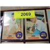 Image 2 : LOT 9 1968 TOPPS BASEBALL PLAYER CARDS