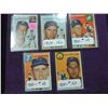 Image 1 : LOT 5 1954 TOPPS BASEBALL PLAYER CARDS