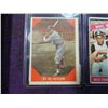 Image 2 : LOT 3 1960s FLEER & TOPPS BASEBALL PLAYER CARDS