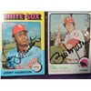 Image 2 : LOT 9 ASSORTED AUTOGRAPHED BASEBALL CARDS