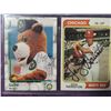 Image 2 : LOT 9 ASSORTED AUTOGRAPHED BASEBALL CARDS