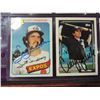 Image 2 : LOT 9 ASSORTED AUTOGRAPHED BASEBALL CARDS