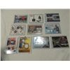 Image 1 : LOT 10 ASSORTED FOOTBALL PLAYER JERSEY CARDS