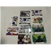 Image 1 : LOT 10 ASSORTED FOOTBALL PLAYER JERSEY CARDS