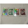 Image 1 : LOT 4 EXCEPTIONAL FOOTBALL PLAYER CARDS