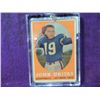 Image 1 : 1958 TOPPS JOHN UNITAS #22 FOOTBALL CARD