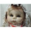 Image 2 : LOT 2 VINTAGE LARGE DOLL & STUFFED BUNNY