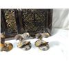 Image 2 : DECORATIVE TIN WALL HANGING & RATTLESNAKE FIGURINE