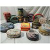 Image 1 : LOT 15 ASSORTED DECORATIVE COLLECTORS TINS