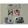 Image 1 : LOT 6 MIXED AUTOGRAPHED JERSEY FOOTBALL CARDS
