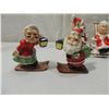 Image 3 : LOT 5 CHRISTMAS SANTA & MRS CLAUS SALT & PEPPER