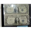 Image 1 : LOT 2 SILVER CERTIFICATE DOLLAR BILLS