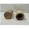 Image 3 : LOT 2 VINTAGE CLAY BOTTLE STONEWARE BOTTLE