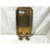 Image 1 : COPPER CANDLE PLATE WALL SCONCE