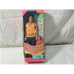 BUTTERFLY ART KEN DOLL IN BOX