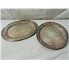 Image 1 : LOT 2 SILVER PLATED TRAYS