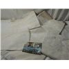 Image 1 : LOT 4 MADRID STITCHED LINEN RUNNERS & TABLE CLOTHS