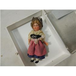 SMALL 3  VINTAGE DOLL