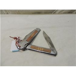 LOT 2 METAL 007 POCKET KNIFE