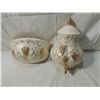 Image 1 : CERAMIC VINTAGE WALL POCKET AND PLANTER