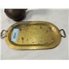 Image 2 : VINTAGE METAL TEA POT & TRAY