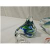 Image 2 : LOT 4 MURANO STYLE GLASS PAPERWEIGHTS FIGURES
