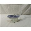 Image 1 : MINCHELLA MURANO STYLE VIOLET WHITE GLASS DOLPHIN