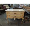 Image 2 : FRENCH PROVINCIAL 2 DRAWER PARLOR TABLE