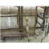 Image 2 : BRASS FIREPLACE SCREEN & ANDIRONS