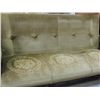 Image 2 : VINTAGE VELVET GREEN SOFA & CHAIR