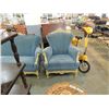 Image 3 : 3 PIECE COUNTRY FRENCH SOFA & CHAIRS