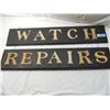 Image 2 : WOODEN HANGING SIGNS "WATCH REPAIRS"