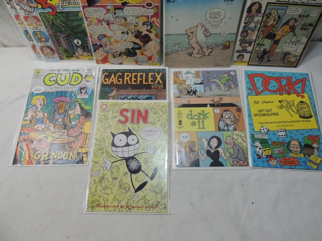 LOT 10 ADULT HUMOR THEME COMICS lot-10-adult-humor-theme-comics