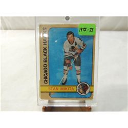 1972-73 TOPPS STAN MIKITA HOCKEY PLAYER CARD