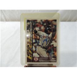 1991TOPPS MO VAUGHN #9 BASEBALL CARD