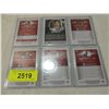 Image 2 : LOT 6 SA-GE HIT FOOTBALL PLAYER CARDS
