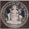 Image 2 : 1978 TEN DOLLAR BAHAMAS SILVER