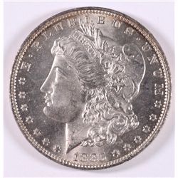 1885 O MORGAN DOLLAR MS-64 BLAST WHITE!