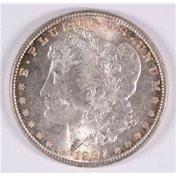 1887 MORGAN DOLLAR MS-63 BEAUTIFUL ORIGINAL TONING
