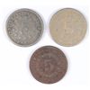 Image 2 : (3) SHIELD NICKELS (66, 67, 68)