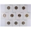 Image 1 : (10) 1939-S JEFFERSON NICKELS